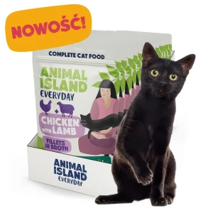 Animal Island Everyday mokra karma Cat Kurczak Jagnięcina 12x85g