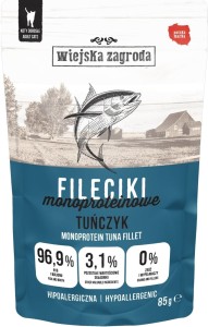 Wiejska Zagroda Kot F Tuńczyk 85g