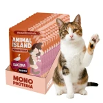 Animal Island Monoprotein mokra karma Cat Kaczka 10x100g