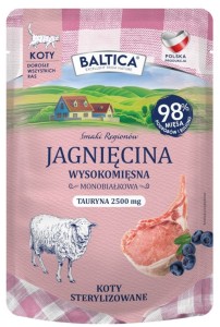 Baltica Kot Saszetka Jagnięcina 100g