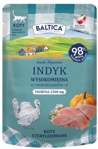 Baltica Kot Saszetka Indyk 100g
