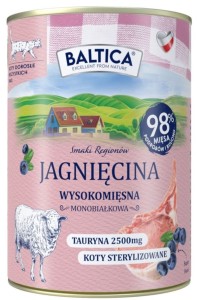 Baltica Kot Mokra Jagnięcina 400g