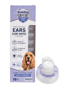 Baltica Breeding Expert Ears Care Wipes 10szt.