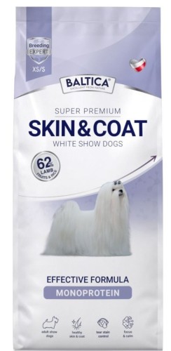 Baltica Breeding Expert Skin Coat White Dog XS/S 3kg