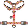 WAUDOG Szelki Nylon Guard QR 2 klamry Awokado Różowe S 15 mm 30-45cm