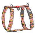 WAUDOG Szelki Nylon Guard QR 2 klamry Awokado Różowe S 15 mm 30-45cm