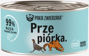 Paka Zwierzaka Mokra Kot Przepiórka 200g