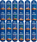 BRIT Sausage Mix smaków 12x800g