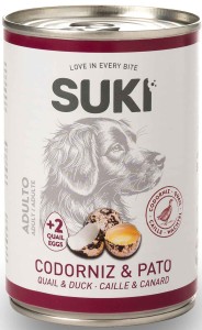 SUKI Mokra Kaczka Jajka przepiórcze 400g