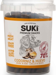 SUKI Przysmak Paluchy Przepiórka/Jajko 300g