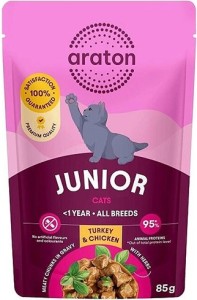 Araton Kitten Turkey Chicken 85g