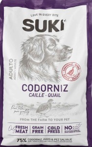 SUKI Półmokra Przepiórka Indyk 3kg